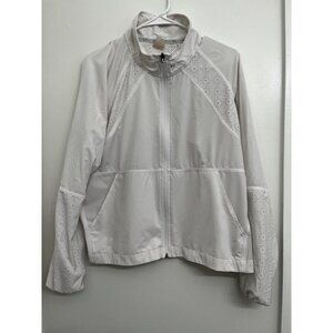 Calia white athletic lightweight jacket size Lg